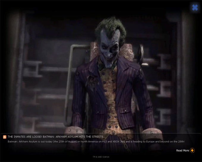 Batman: Arkham Asylum Villains Screensaver Batman: Arkham Asylum Villains Screensaver