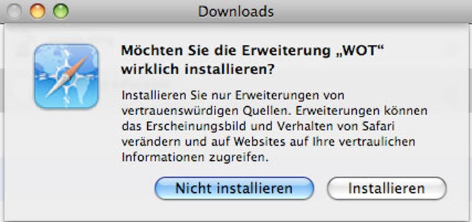 WOT für Safari WOT für Safari