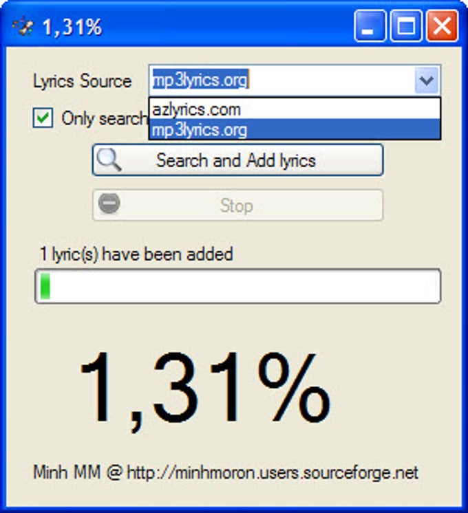 iTunes Lyrics Adder iTunes Lyrics Adder