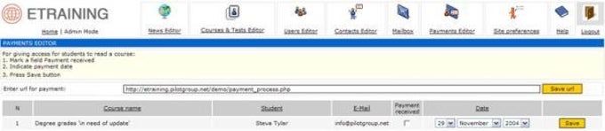 Pilot Online Training Solution Pilot Online Training Solution