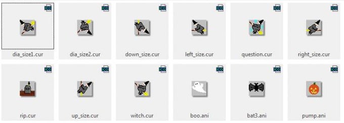 Halloween Cursors Halloween Cursors