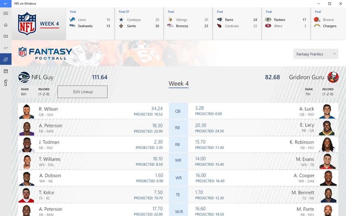 NFL on Windows