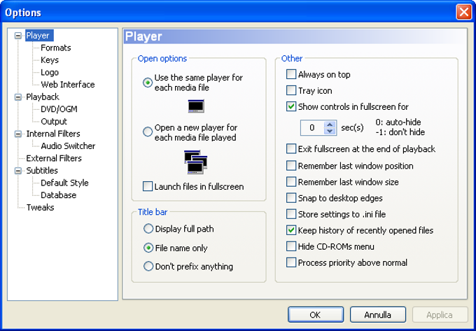 Media Player Classic Media Player Classic