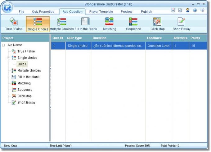 Wondershare QuizCreator Wondershare QuizCreator