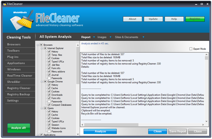 FileCleaner FileCleaner