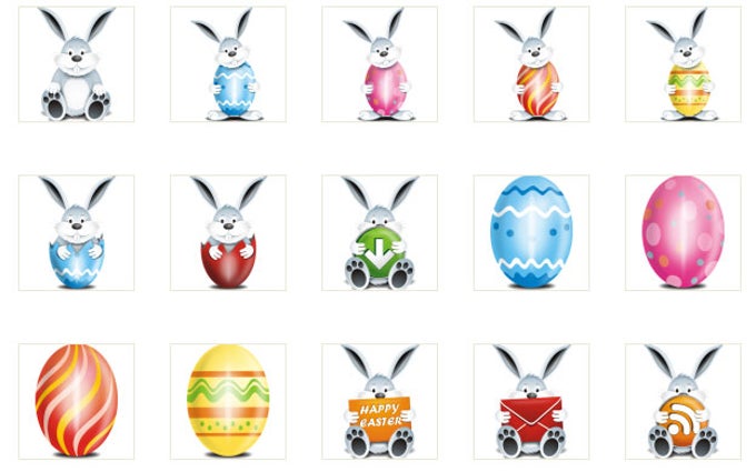 Easter Icons Easter Icons