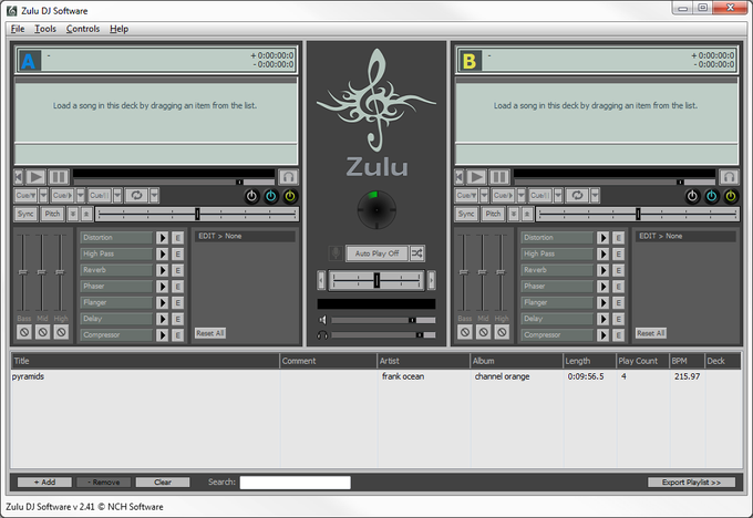 Zulu DJ Software Zulu DJ Software