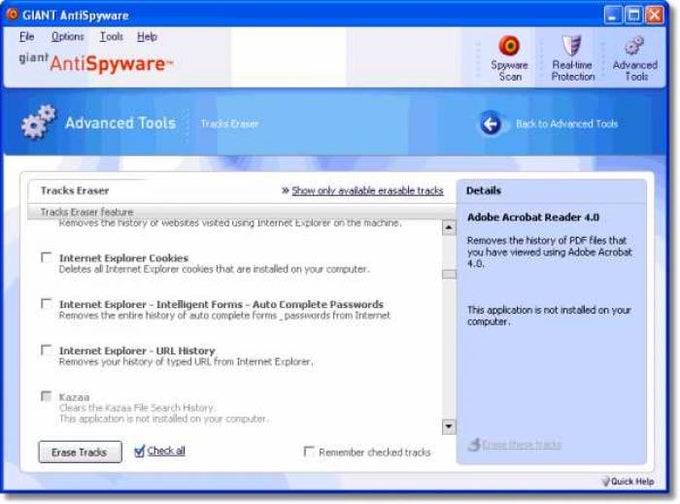 Giant AntiSpyware Giant AntiSpyware