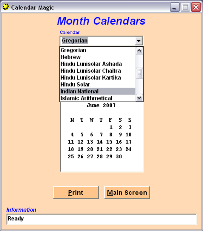 Calendar Magic Calendar Magic