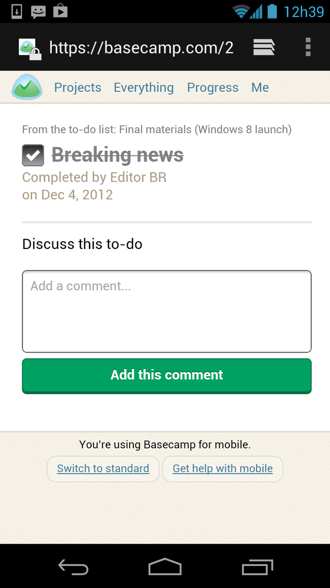 Basecamp Online