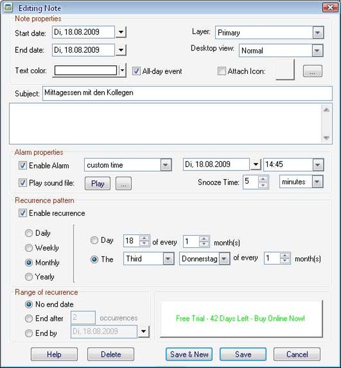 Active Desktop Calendar Active Desktop Calendar