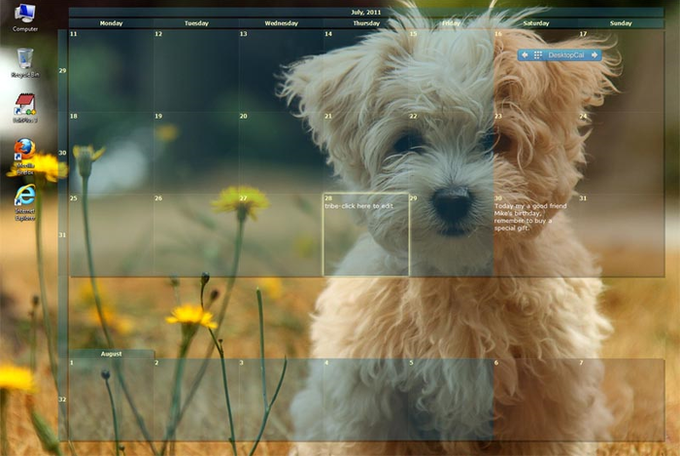 Desktop Calendar Desktop Calendar