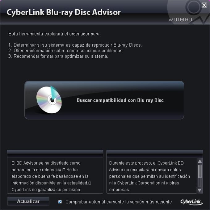 CyberLink BD & 3D Advisor CyberLink BD & 3D Advisor