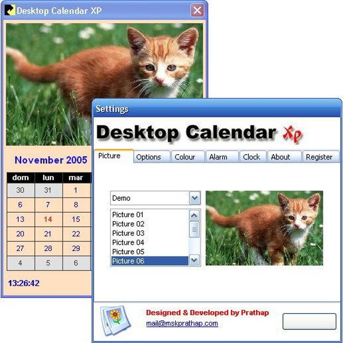 Calendar Xp 