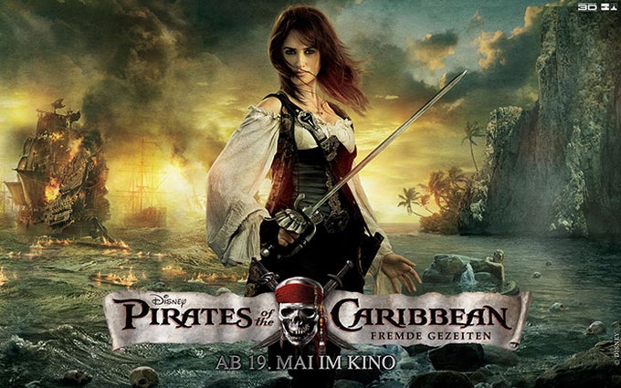 Pirates of the Caribbean - Fremde Gezeiten Wallpaper Angelica