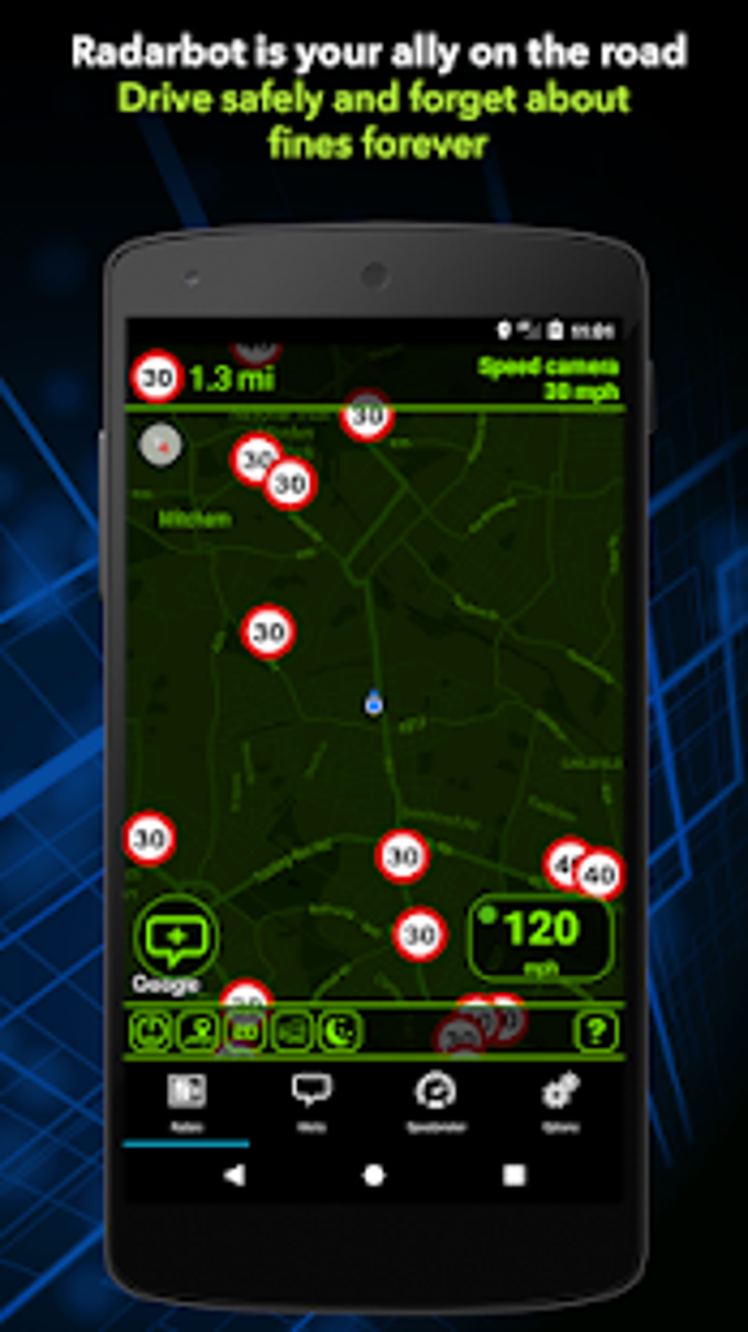 Radar : Speed Camera Detector для Android — Скачать