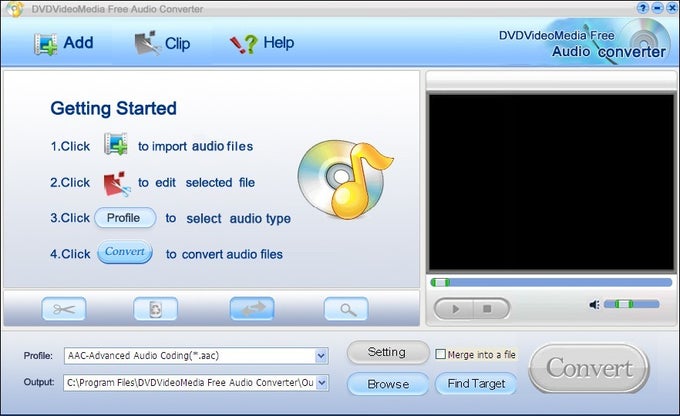 DVDVideoMedia Free Audio Converter DVDVideoMedia Free Audio Converter