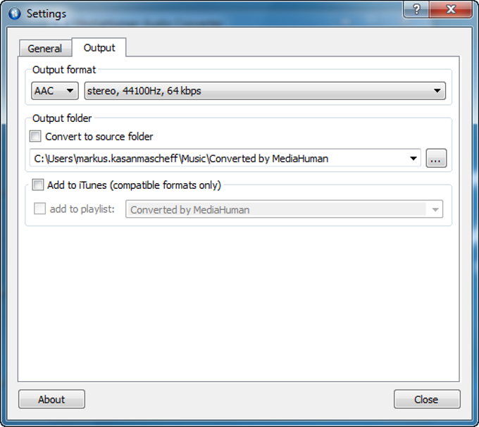 mediahuman audio converter ffmpeg