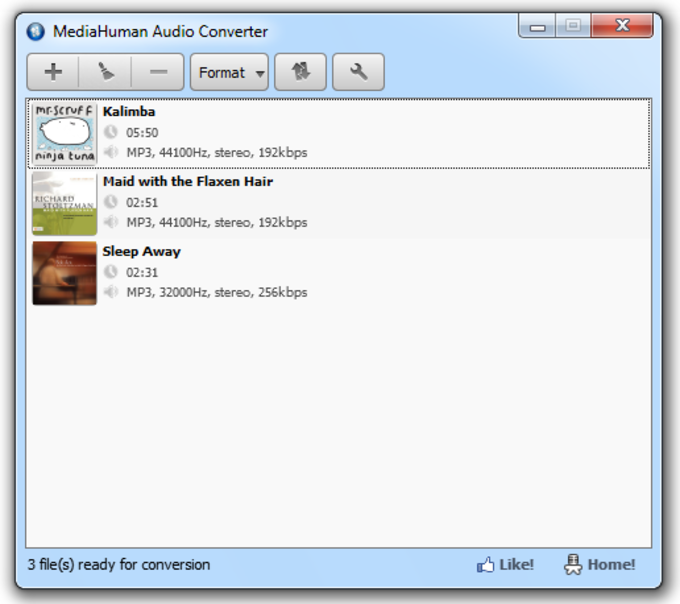 mediahuman audio converter usb playlist