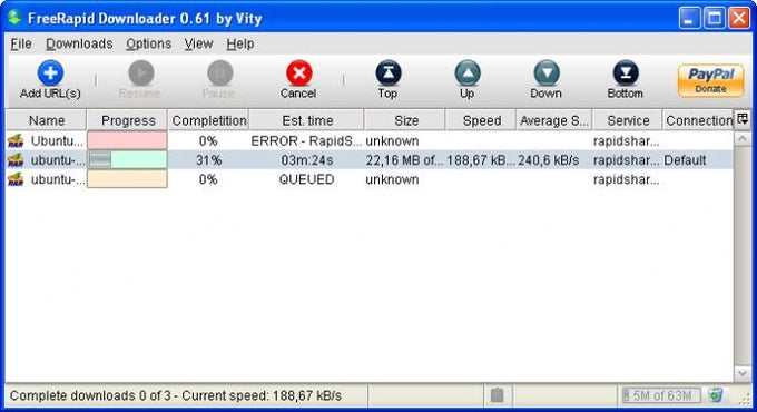 FreeRapid Downloader FreeRapid Downloader