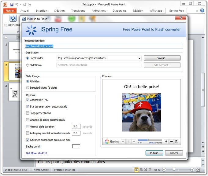 iSpring Free iSpring Free