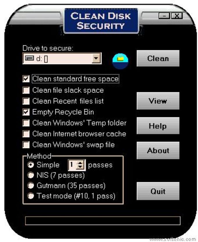 solway clean disk security