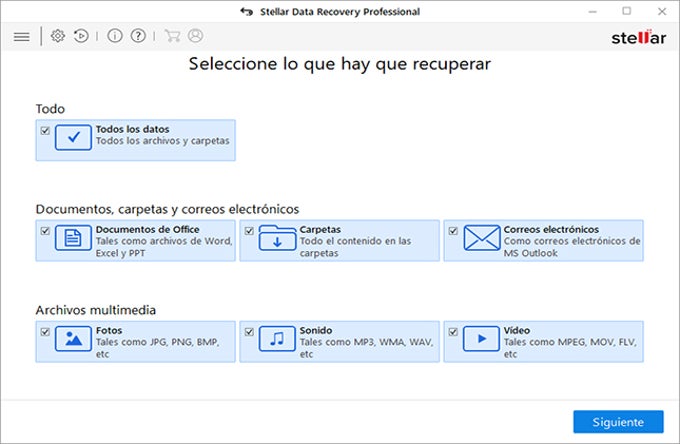 Stellar Data Recovery Professional Stellar Data Recovery Professional
