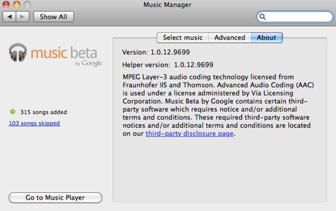Google Play Music Manager Google Play Music Manager