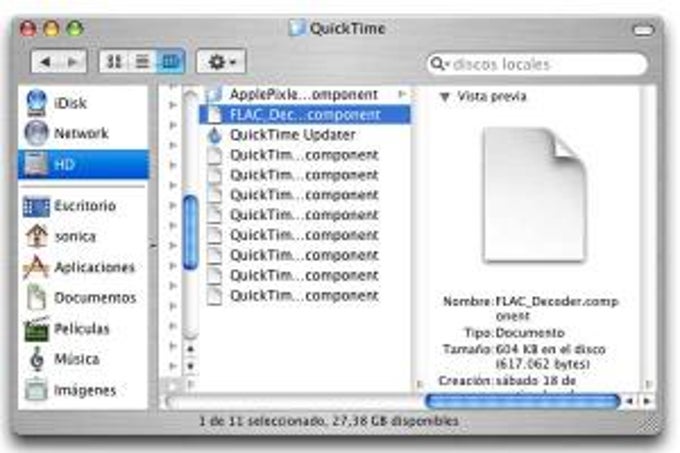 QuickTime FLAC Plugin QuickTime FLAC Plugin