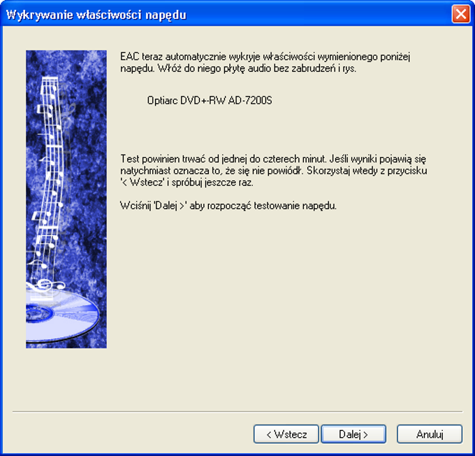 Exact Audio Copy (EAC) Exact Audio Copy (EAC)