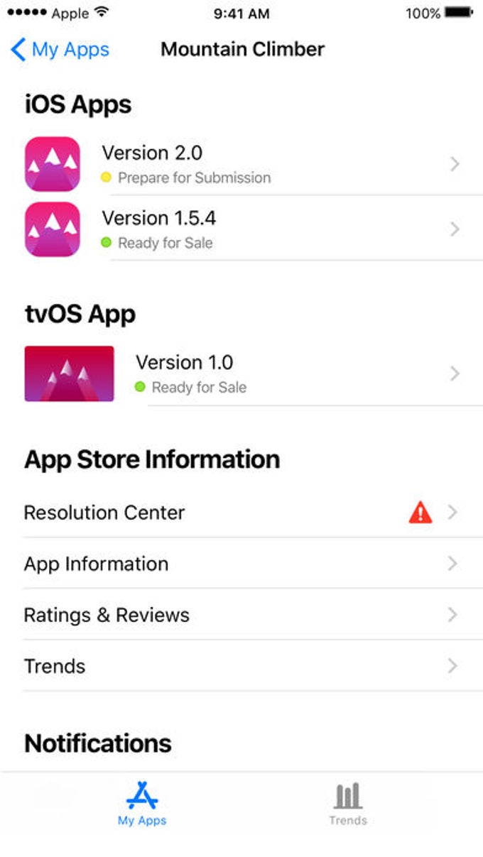 App Store Connect App Store Connect
