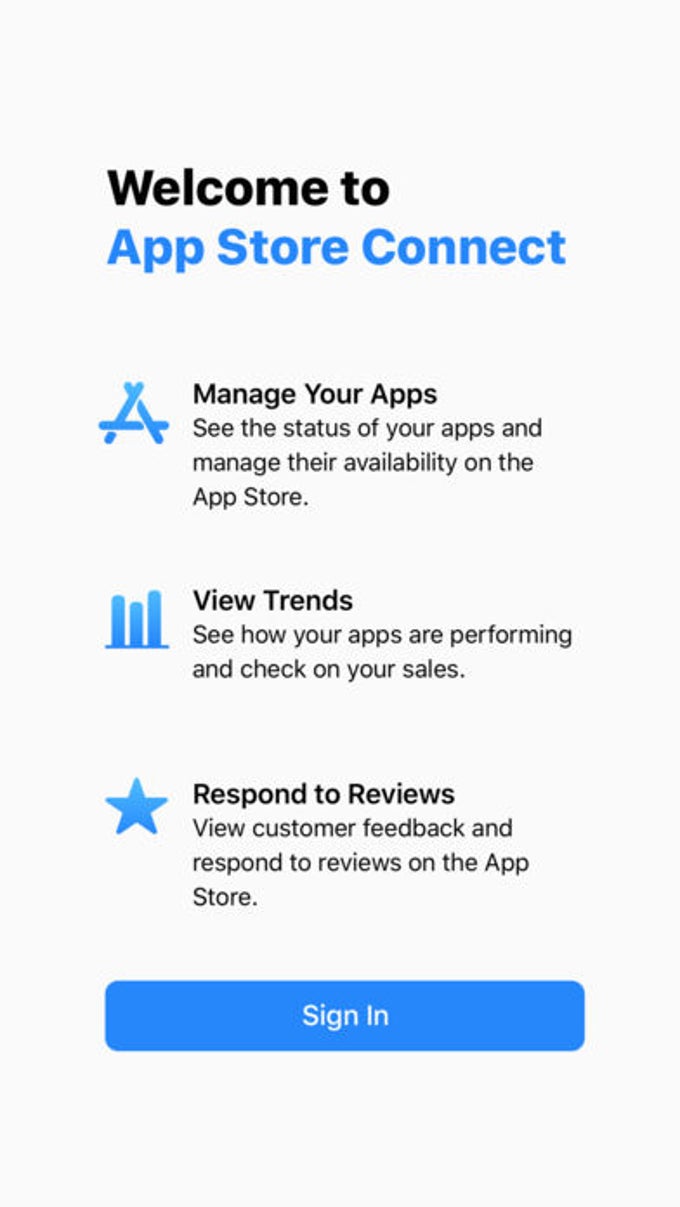 App Store Connect App Store Connect