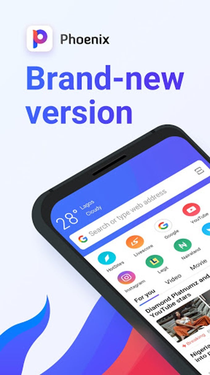 Phoenix Browser -Video Download Private Fast APK для Android — Скачать