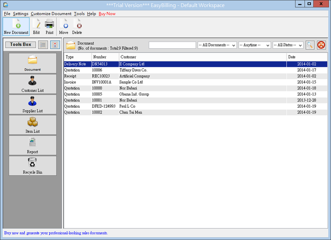 EasyBilling Software EasyBilling Software