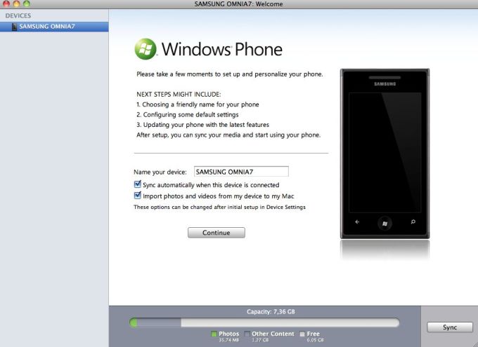 windows phone 7 download for mac