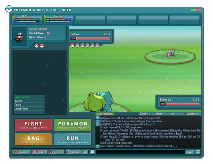 pokemon world online