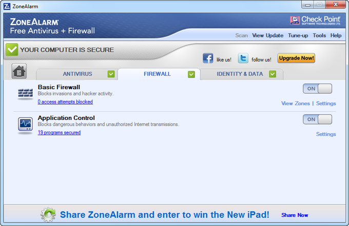 Zonealarm mac free download windows 7