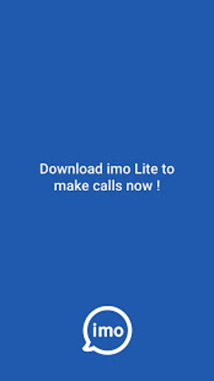 imo Lite APK for Android - Download