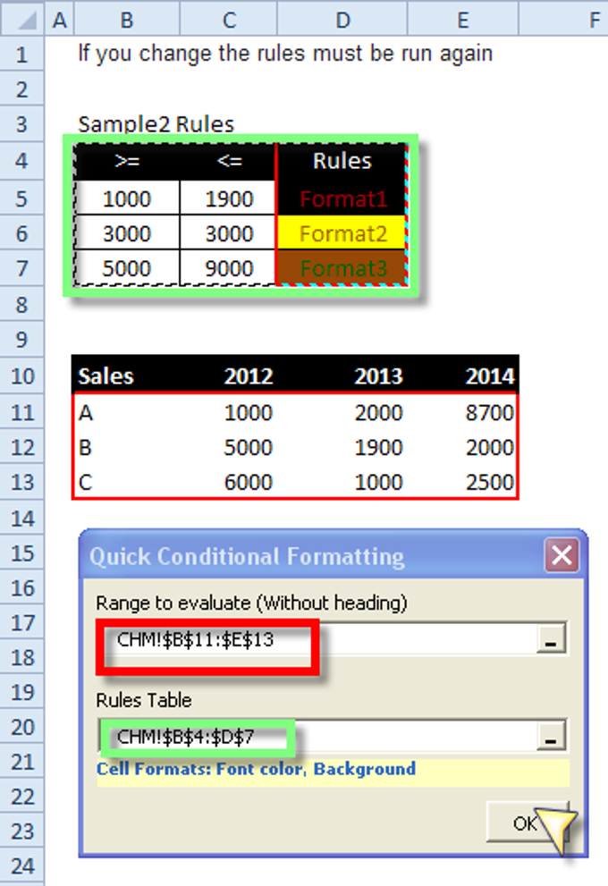 Quick Conditional Formatting For Excel Download