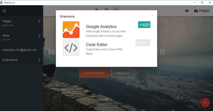 Mobirise mobile website builder Mobirise mobile website builder