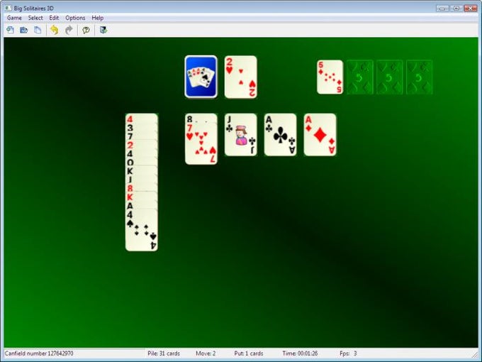 Big Solitaires 3D Big Solitaires 3D