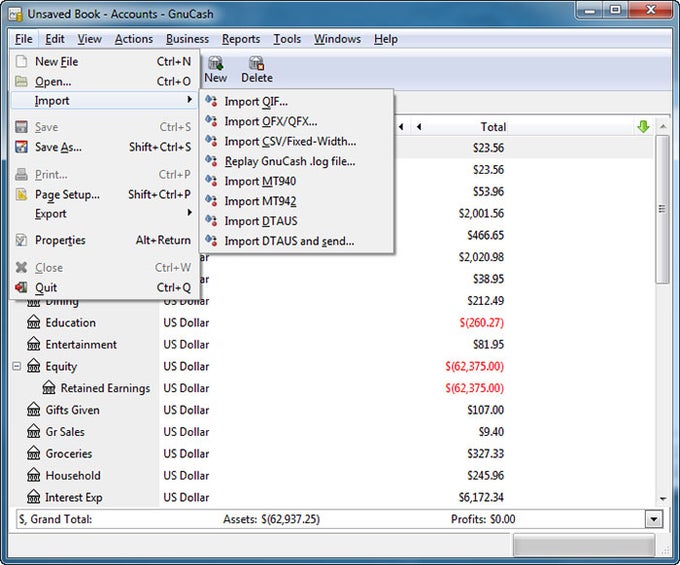 GnuCash Portable GnuCash Portable