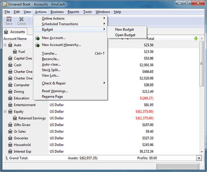 GnuCash Portable GnuCash Portable