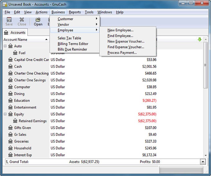 GnuCash Portable GnuCash Portable
