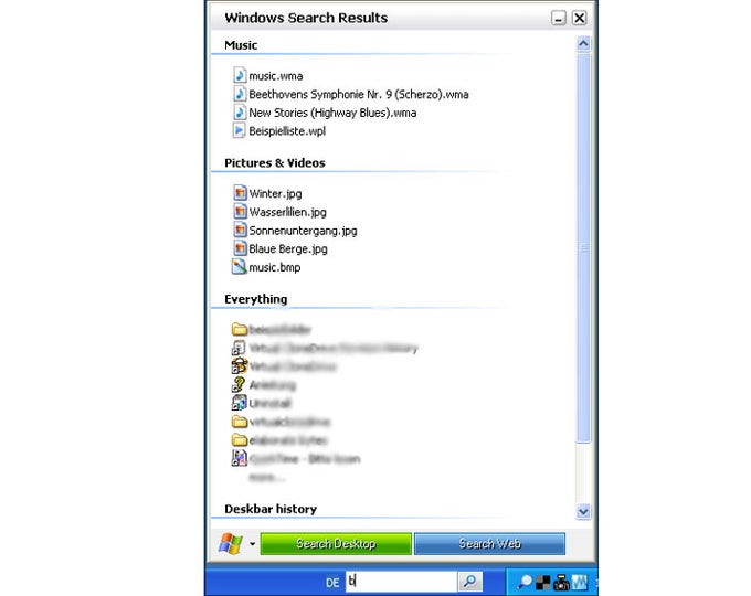 Windows Search Windows Search