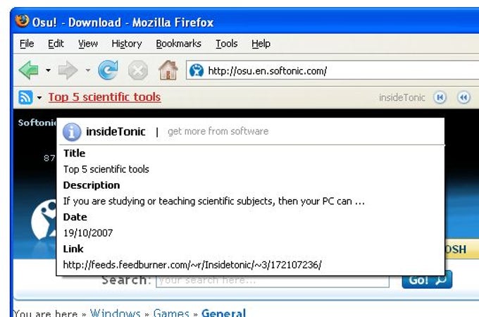 Simple RSS Reader Simple RSS Reader