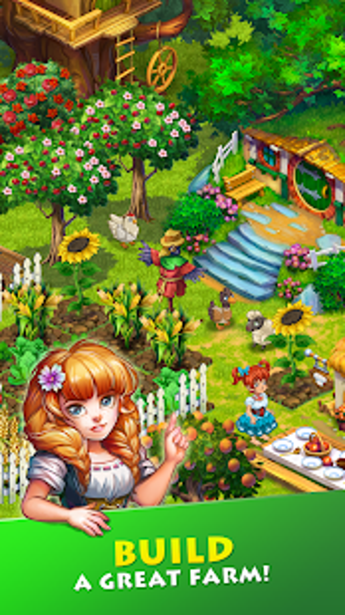 Farmdale: farming games township with villagers APK для Android — Скачать