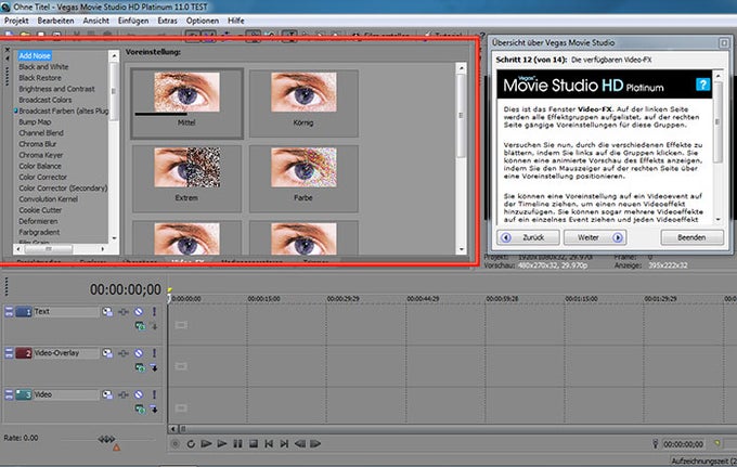 Vegas Movie Studio Platinum Vegas Movie Studio Platinum