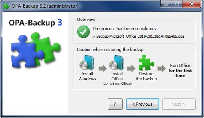OPA-Backup OPA-Backup