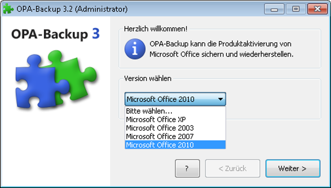 OPA-Backup OPA-Backup